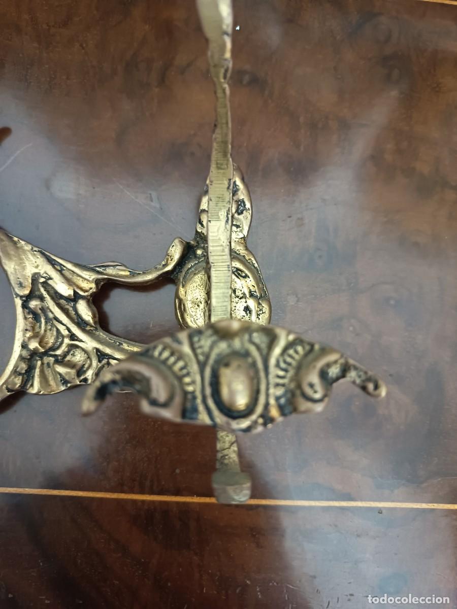 Vintage: Perchero Colgador vintage Bronce - Foto 9