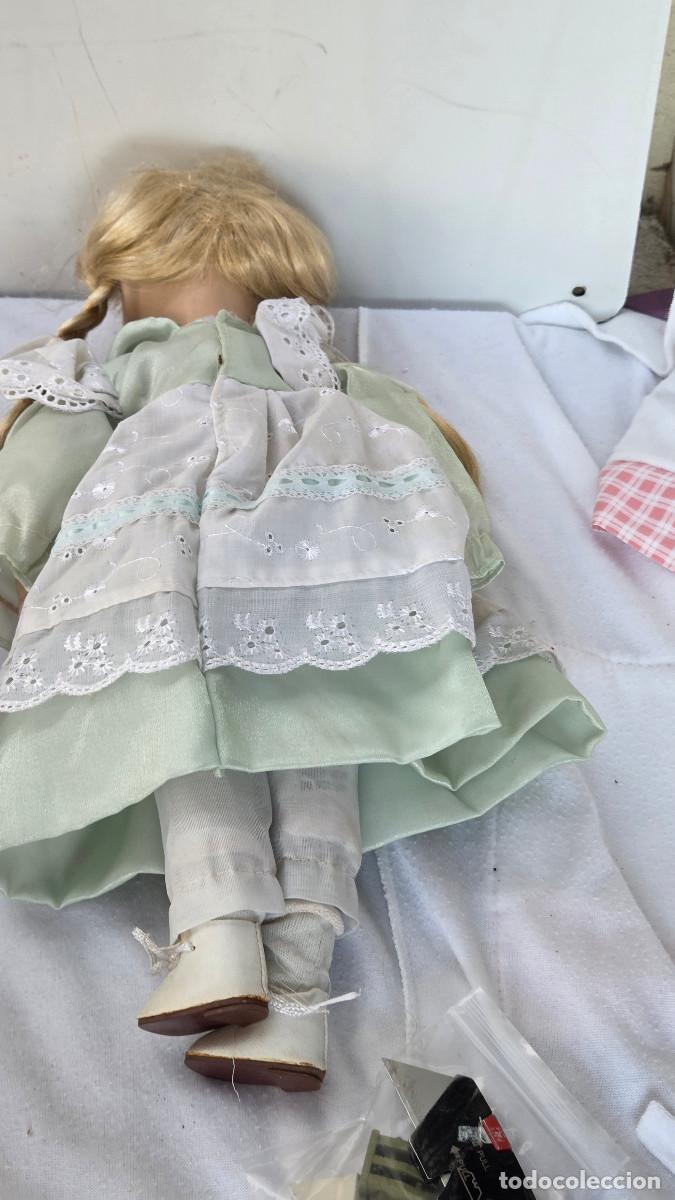 Vintage: mu&ntilde;eca de coleccion de porcelana - Foto 6