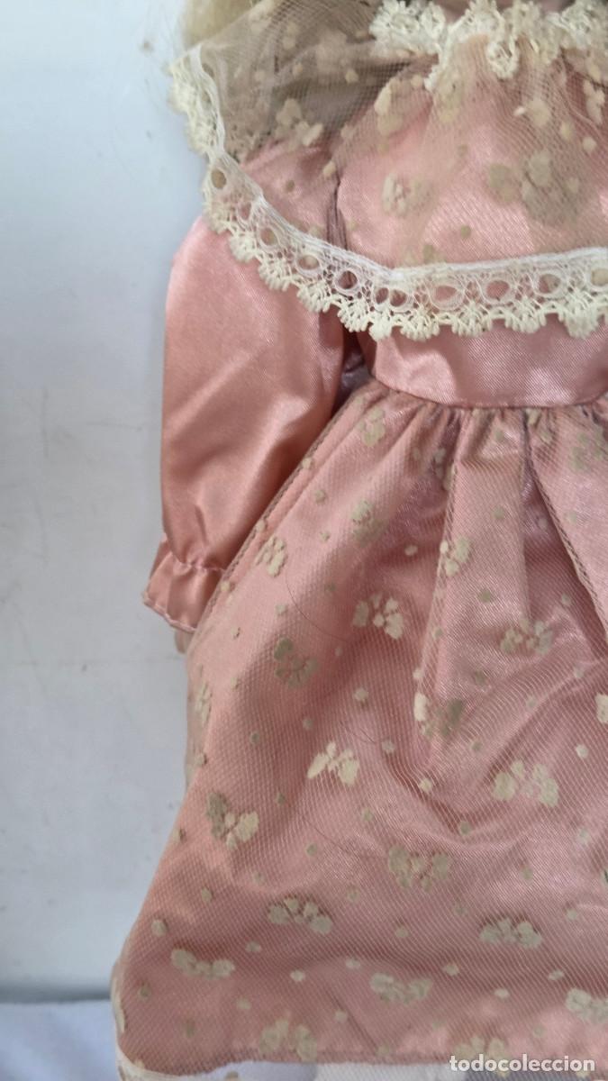 Vintage: mu&ntilde;eca de coleccion de porcelana - Foto 3