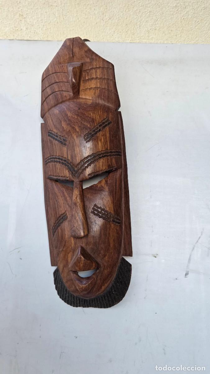 Vintage: mascara de arte africano - Foto 1