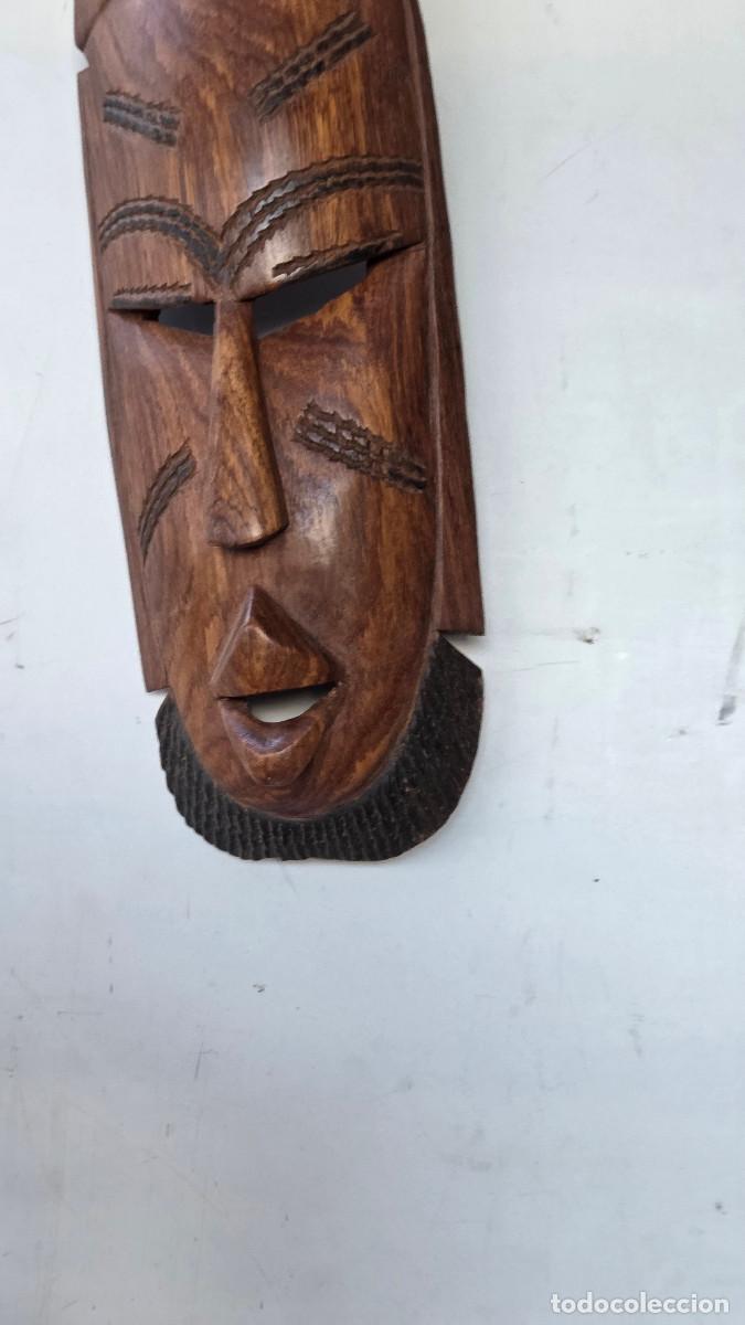 Vintage: mascara de arte africano - Foto 2