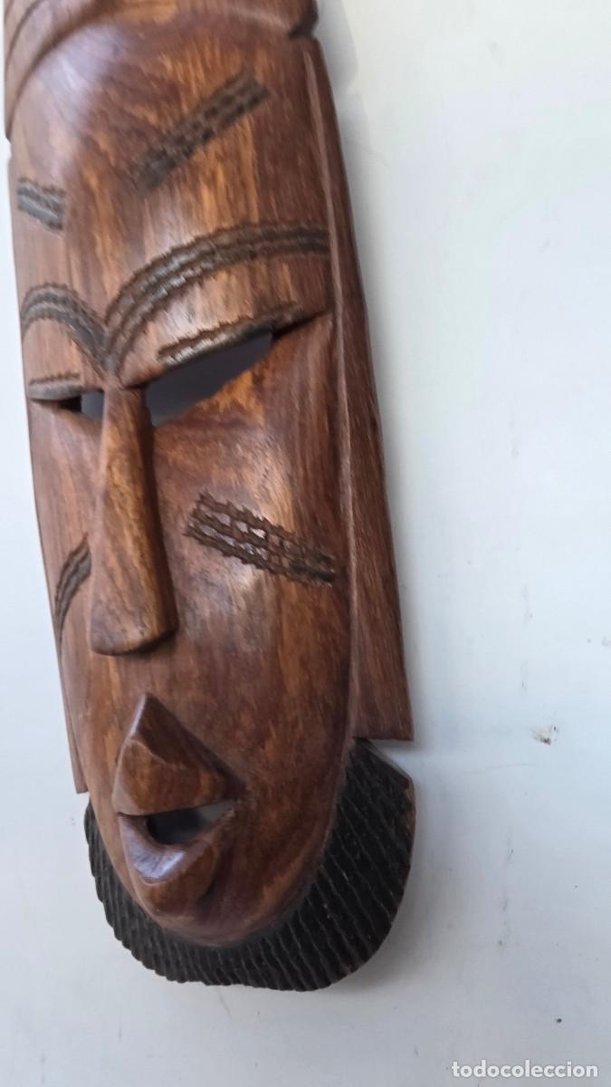 Vintage: mascara de arte africano - Foto 3