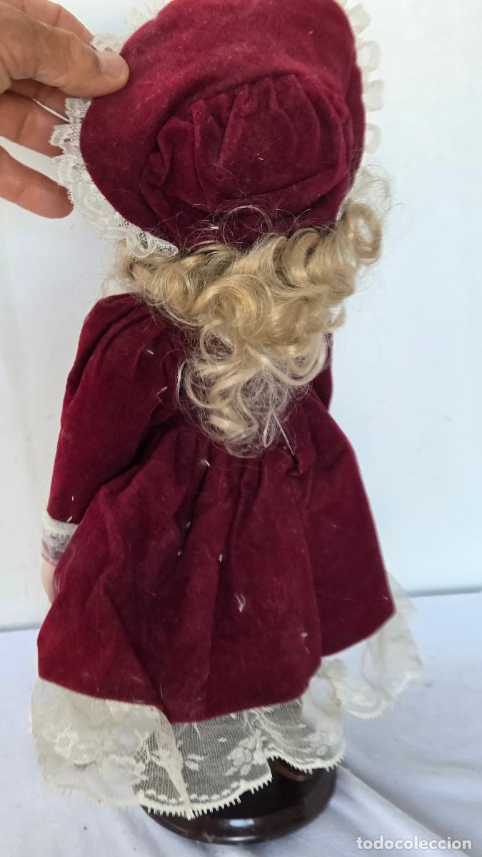 Vintage: mu&ntilde;eca de coleccion de porcelana - Foto 6