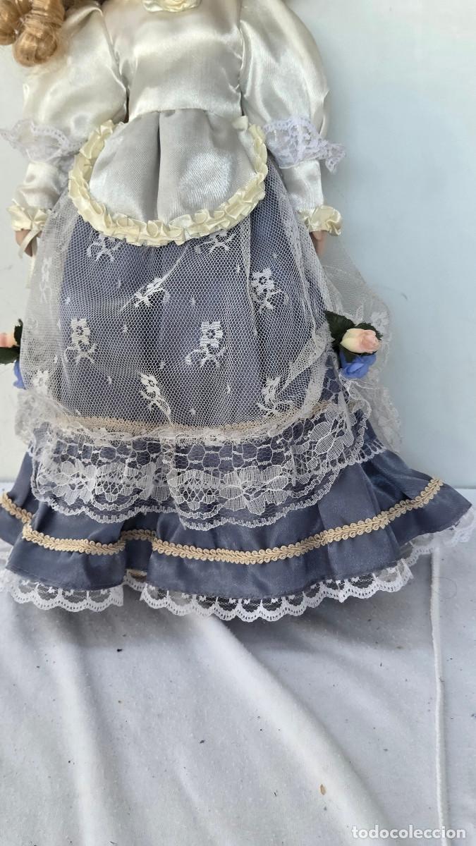 Vintage: mu&ntilde;eca de coleccion de porcelana - Foto 5