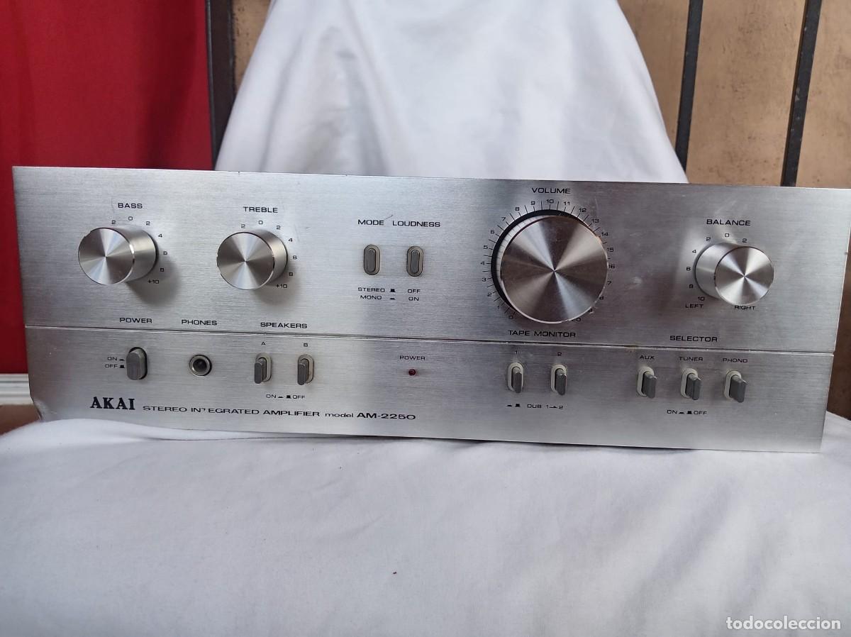 Vintage: Amplificador AKAI AM-2250 (Jap&oacute;n- a&ntilde;os 70)