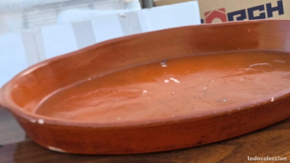 Vintage: bandeja de barro super grande - Foto 3