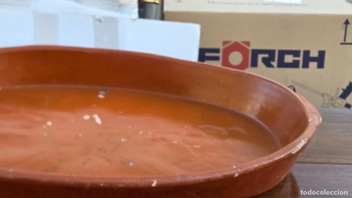 Vintage: bandeja de barro super grande - Foto 4