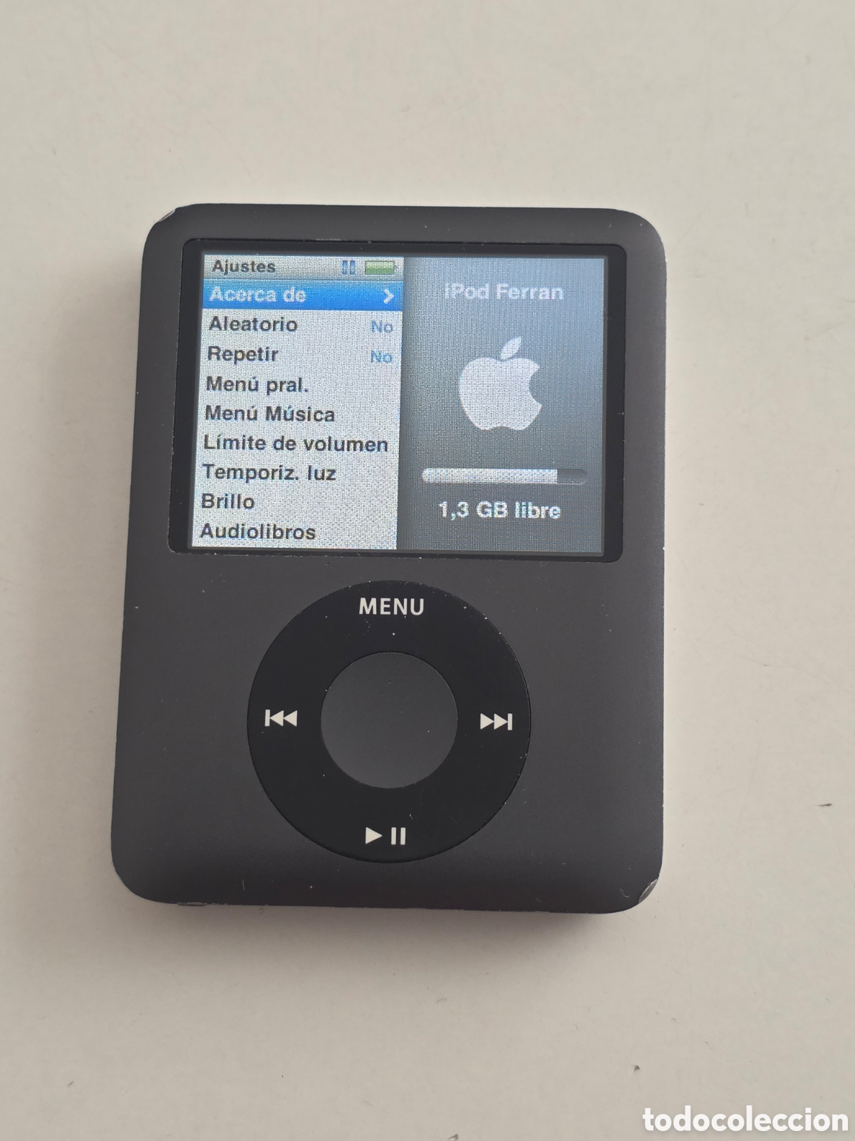 Vintage: Apple iPod Classic 8GB negro funcionando - Foto 16