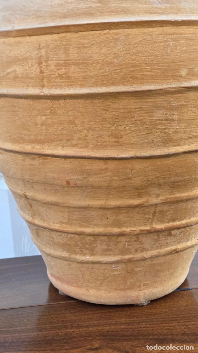 Vintage: anfora grande de ceramica - Foto 4