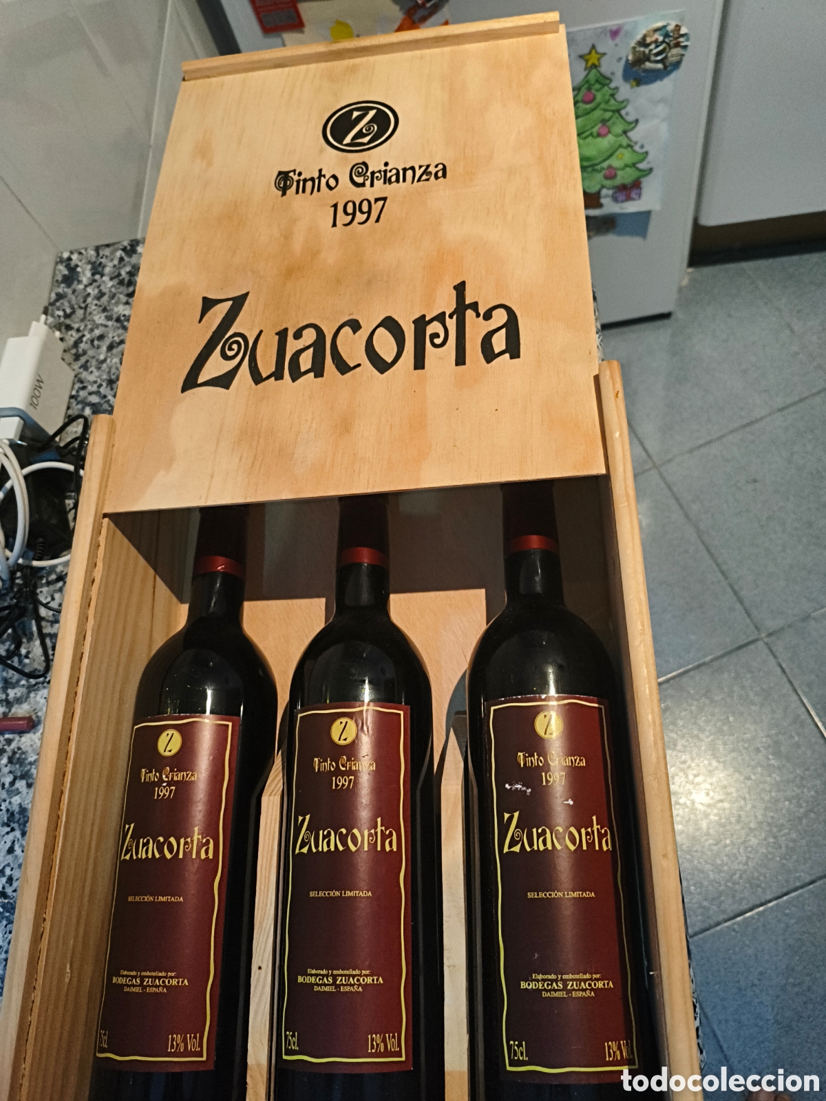 Vintage: Caja de vinos de crianza 1997 Zuacorta - Foto 2