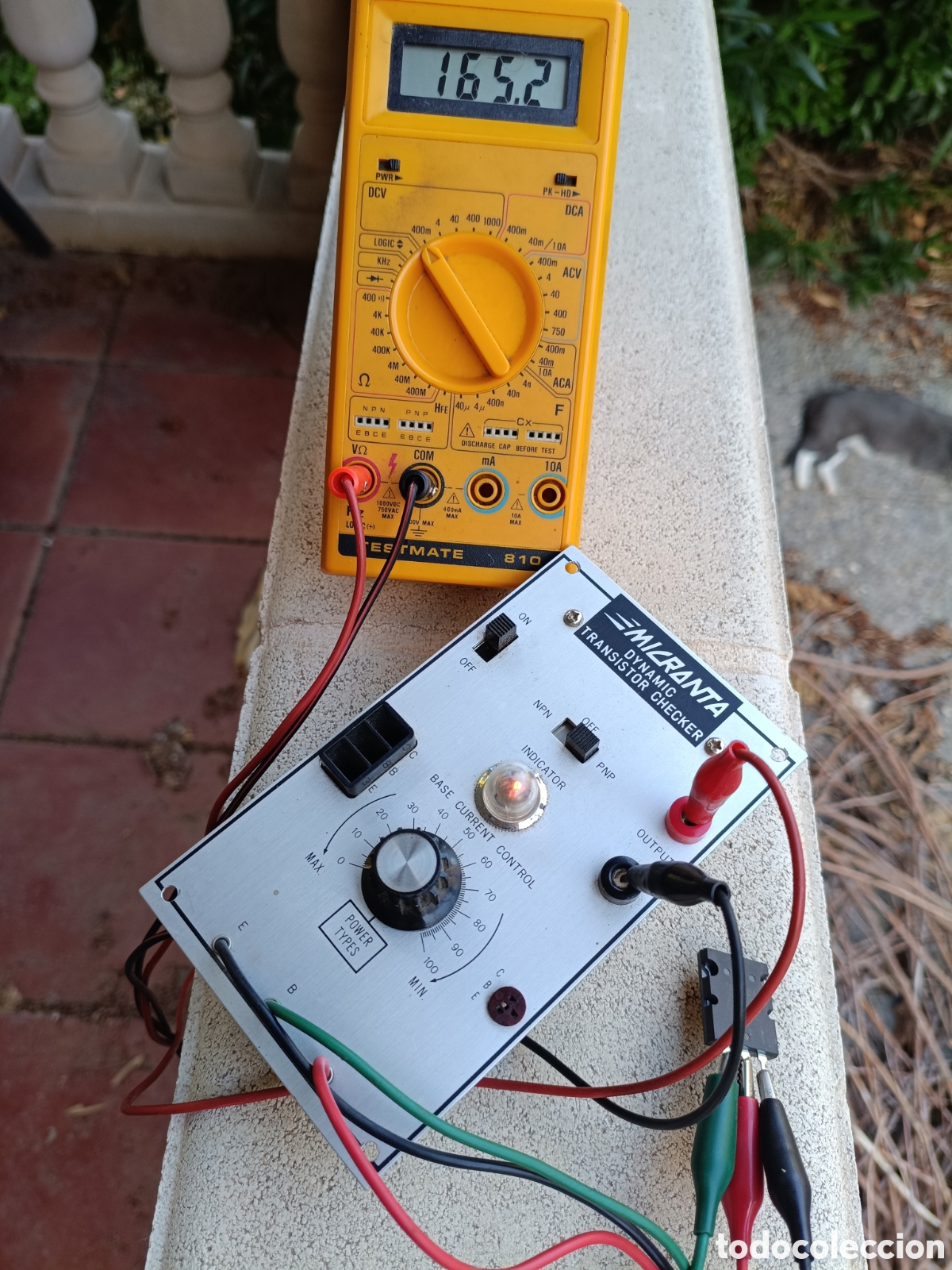 Vintage: Comprobador de transistores Micronta. - Foto 3