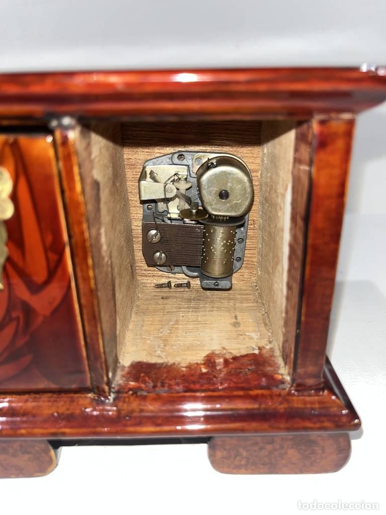 Vintage: JOYERO CL&Aacute;SICO DE MADERA - Foto 8