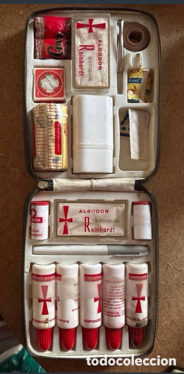 Vintage: Botiqu&iacute;n Reinhardt con estuche