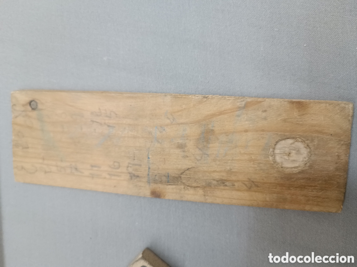 Vintage: Juego de domin&oacute; de madera vintage - Foto 4