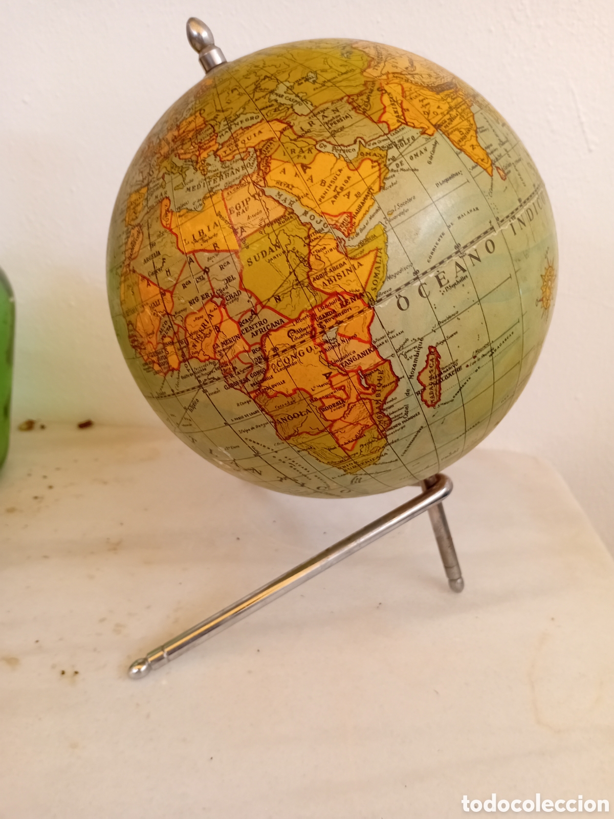 Vintage: GLOBO TERRAQUEO A&Ntilde;OS 50-60