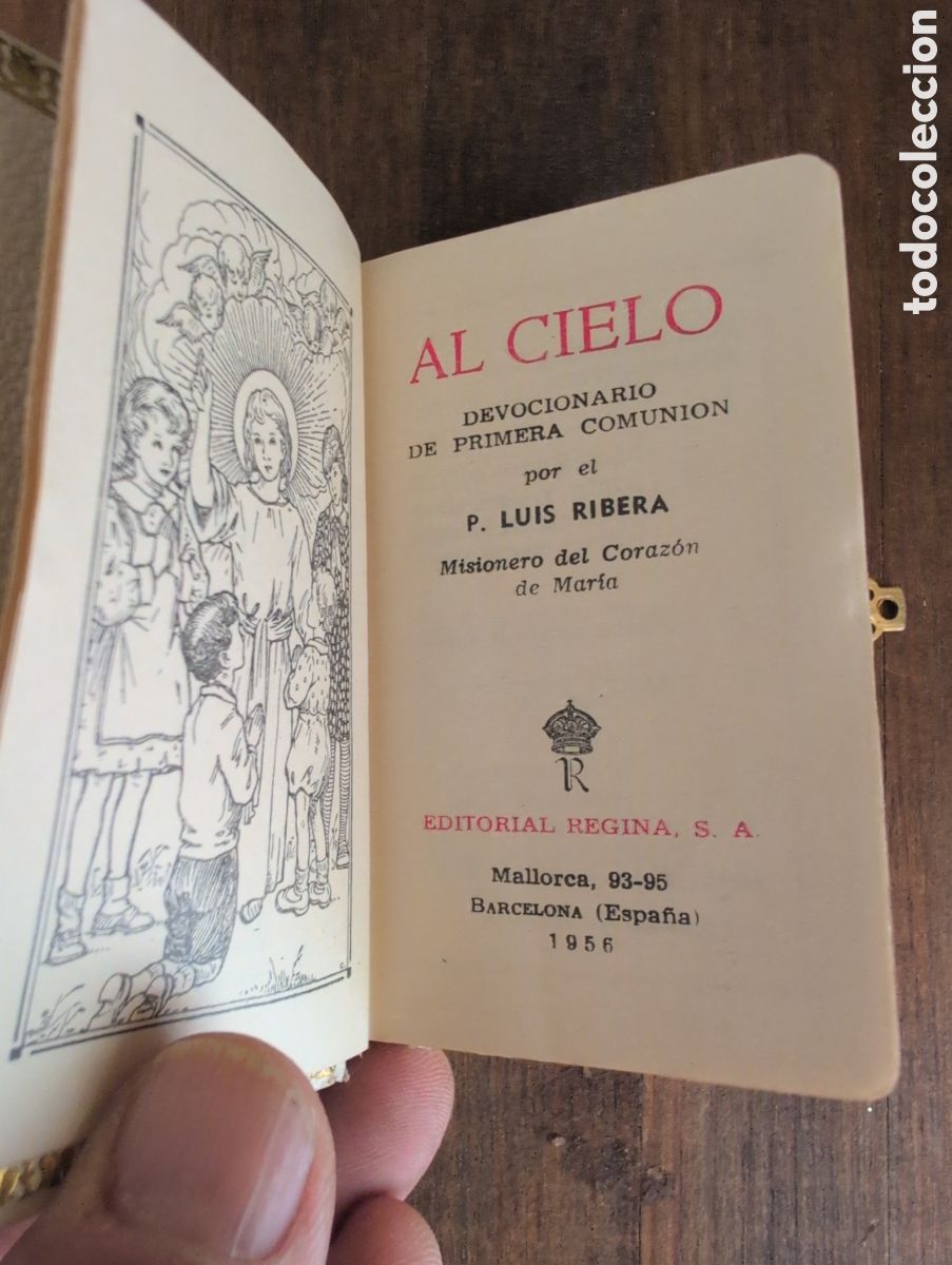 Vintage: Librito primera comuni&oacute;n - Misal - Foto 3