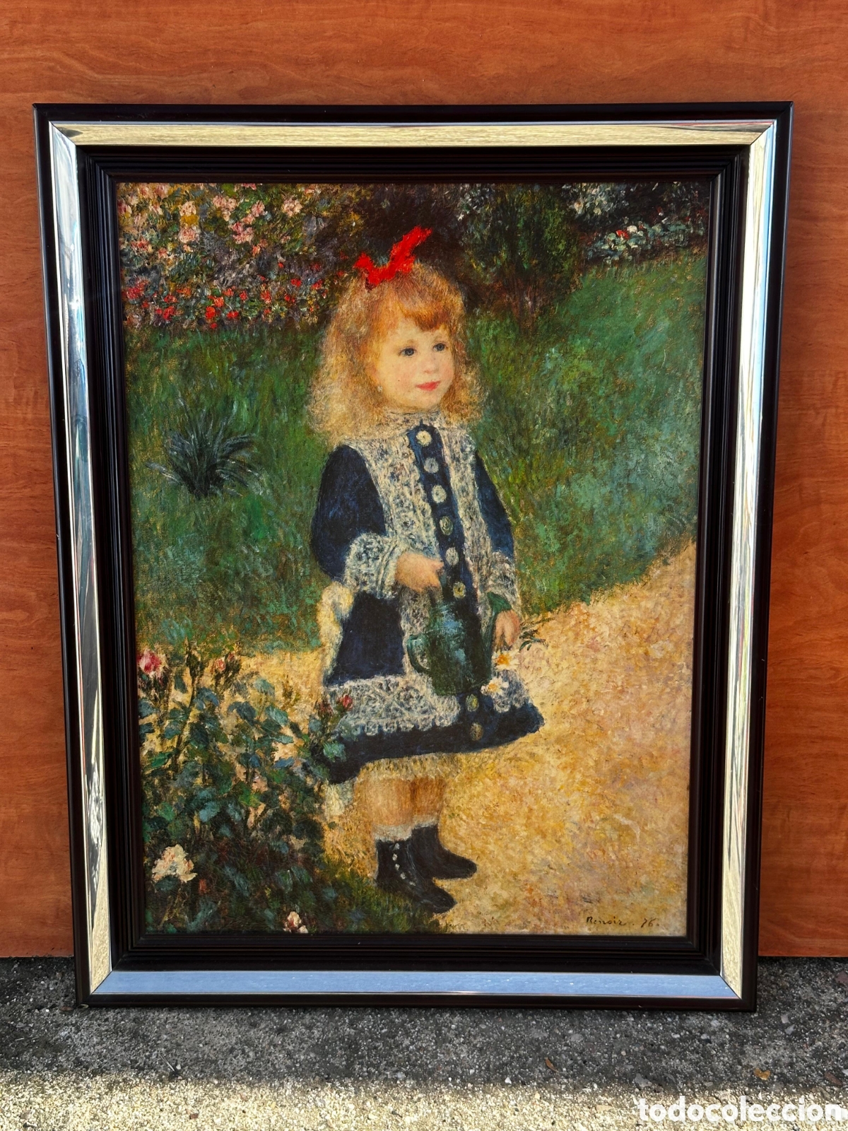Vintage: Cuadro reproducci&oacute;n de Renoir - Foto 1