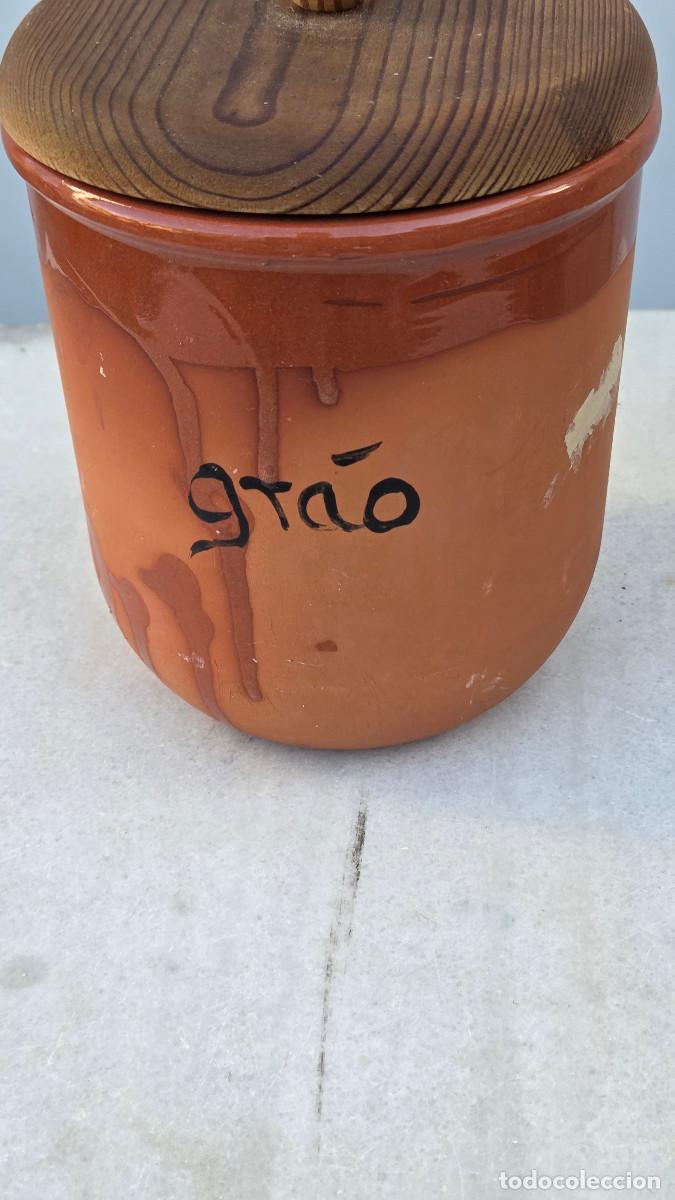 Vintage: tarro de legumbres ceramica - Foto 2