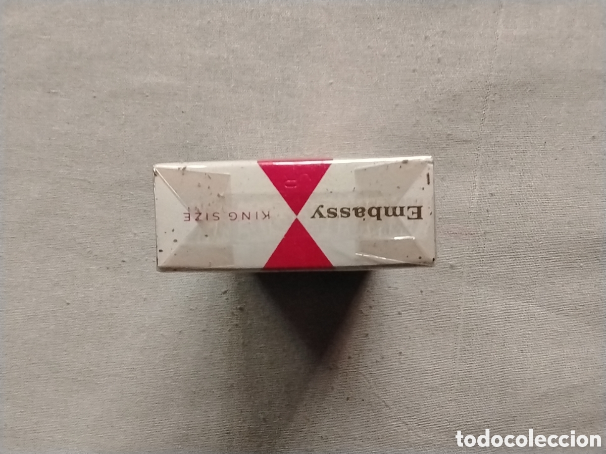 Vintage: PAQUETE TABACO EMBASSY - Foto 4