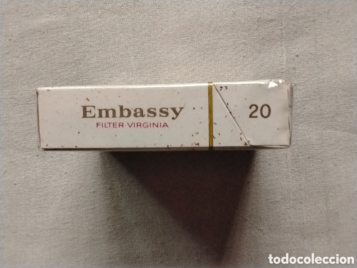 Vintage: PAQUETE TABACO EMBASSY - Foto 6