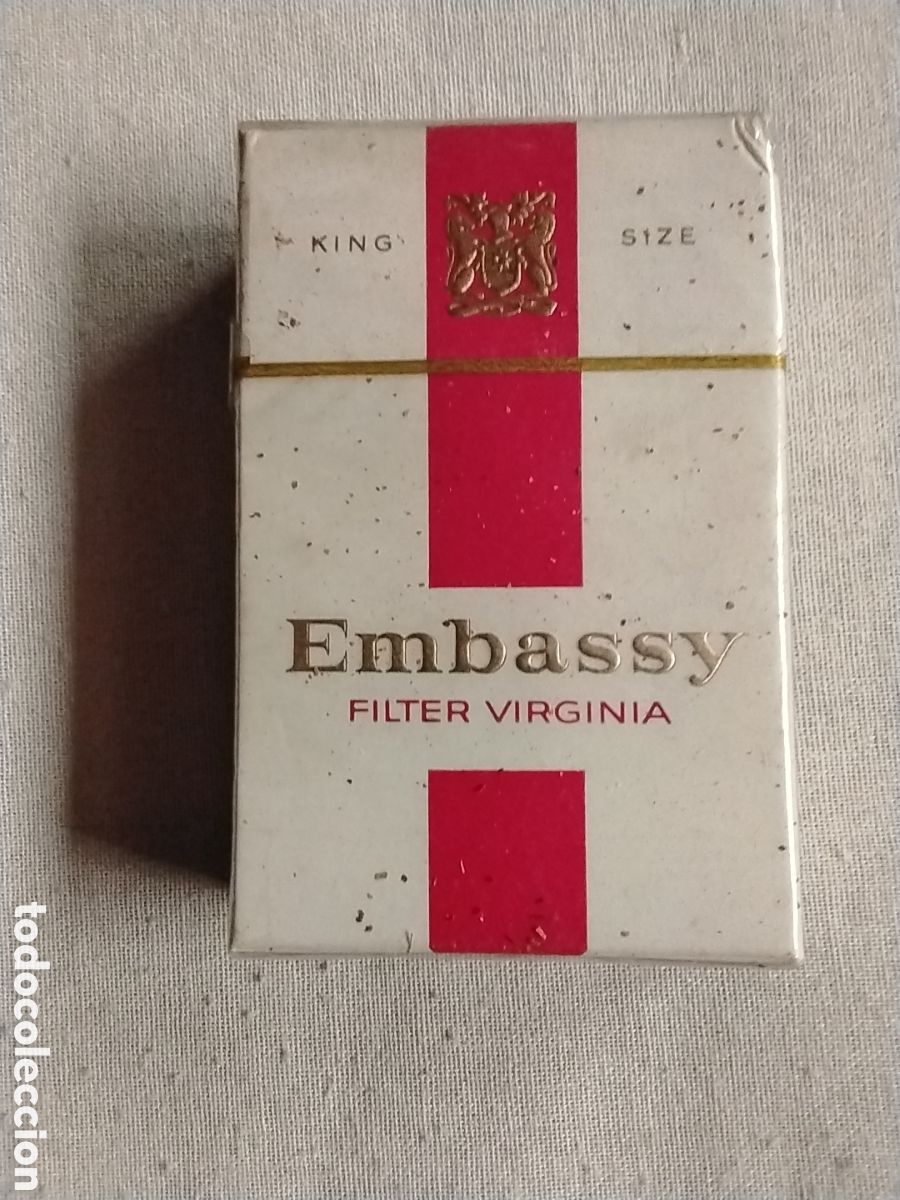 Vintage: PAQUETE TABACO EMBASSY