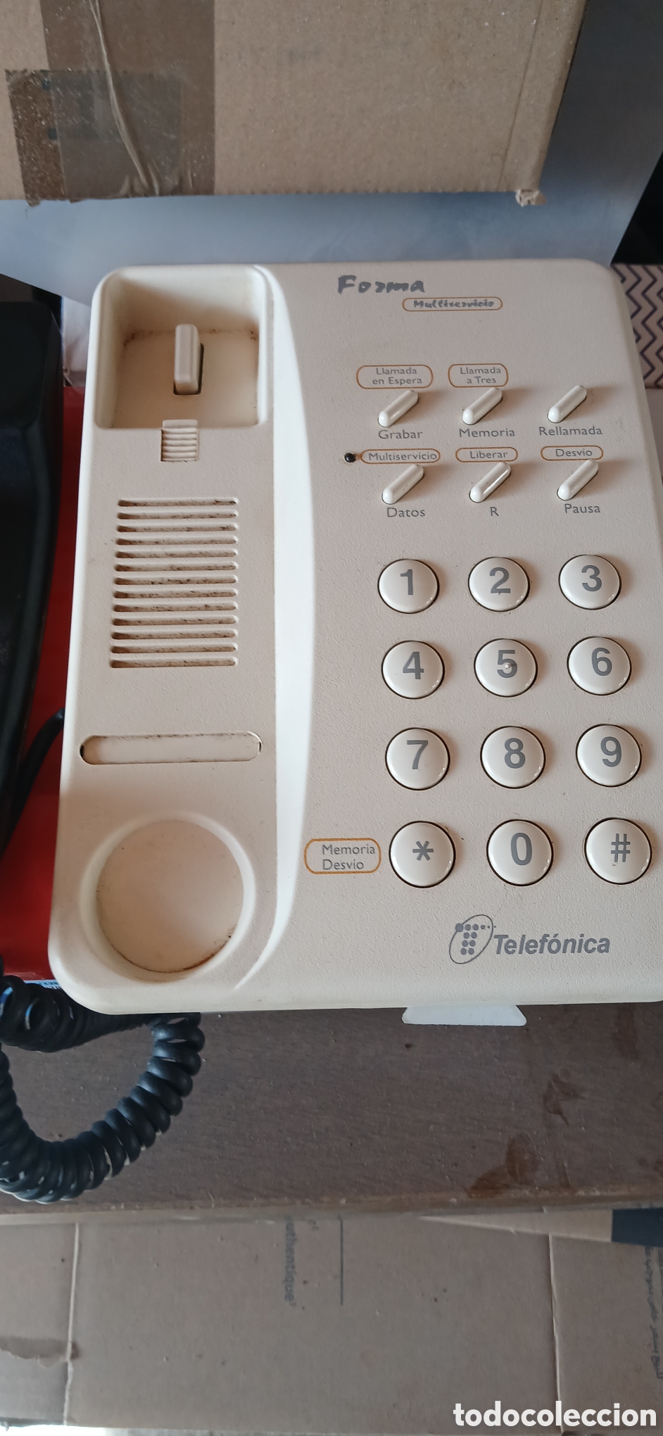 Vintage: LOTE DE 7 TELEFONOS Y CONTESTADORES VINTAGE DE DIFERENTES MARCAS
