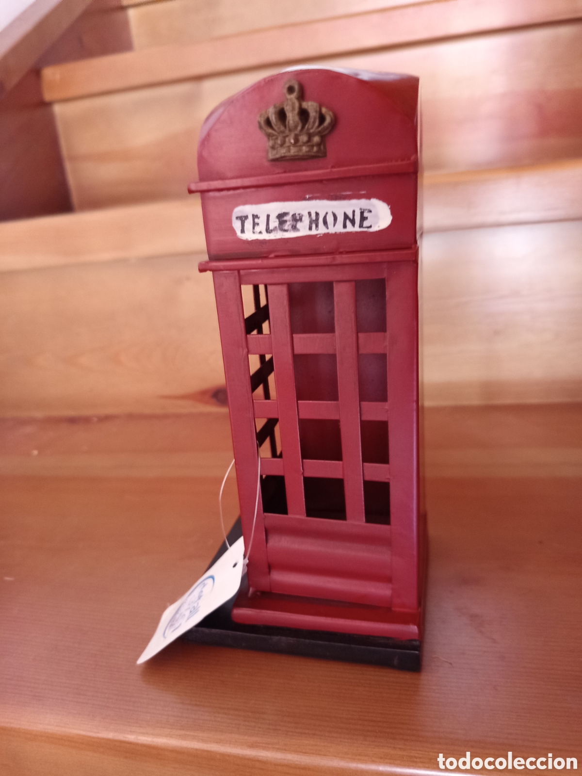 Vintage: CABINA TELEPHONE MET&Aacute;LICA