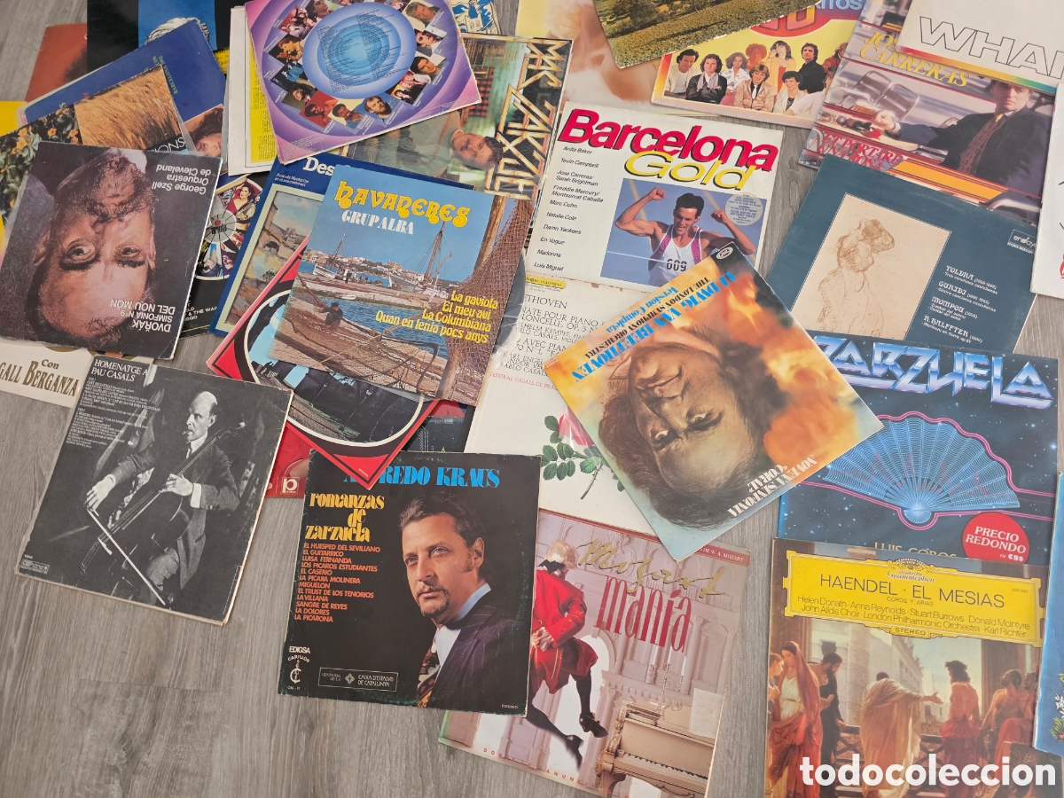 Vintage: Lote +40 discos de vinilo LP variados &ndash; mudanza - Foto 5