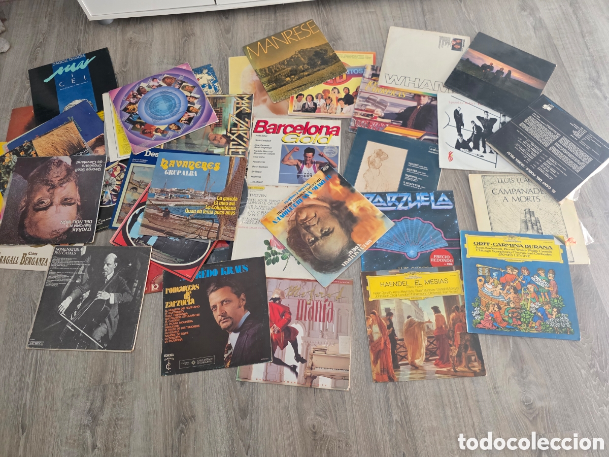 Vintage: Lote +40 discos de vinilo LP variados &ndash; mudanza - Foto 8