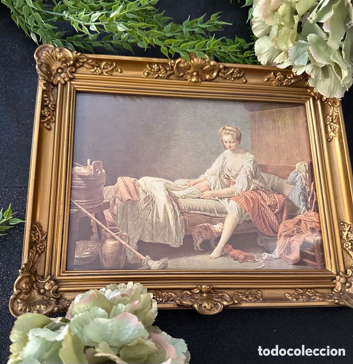 Vintage: Marqueter&iacute;a vintage dorado - Foto 5