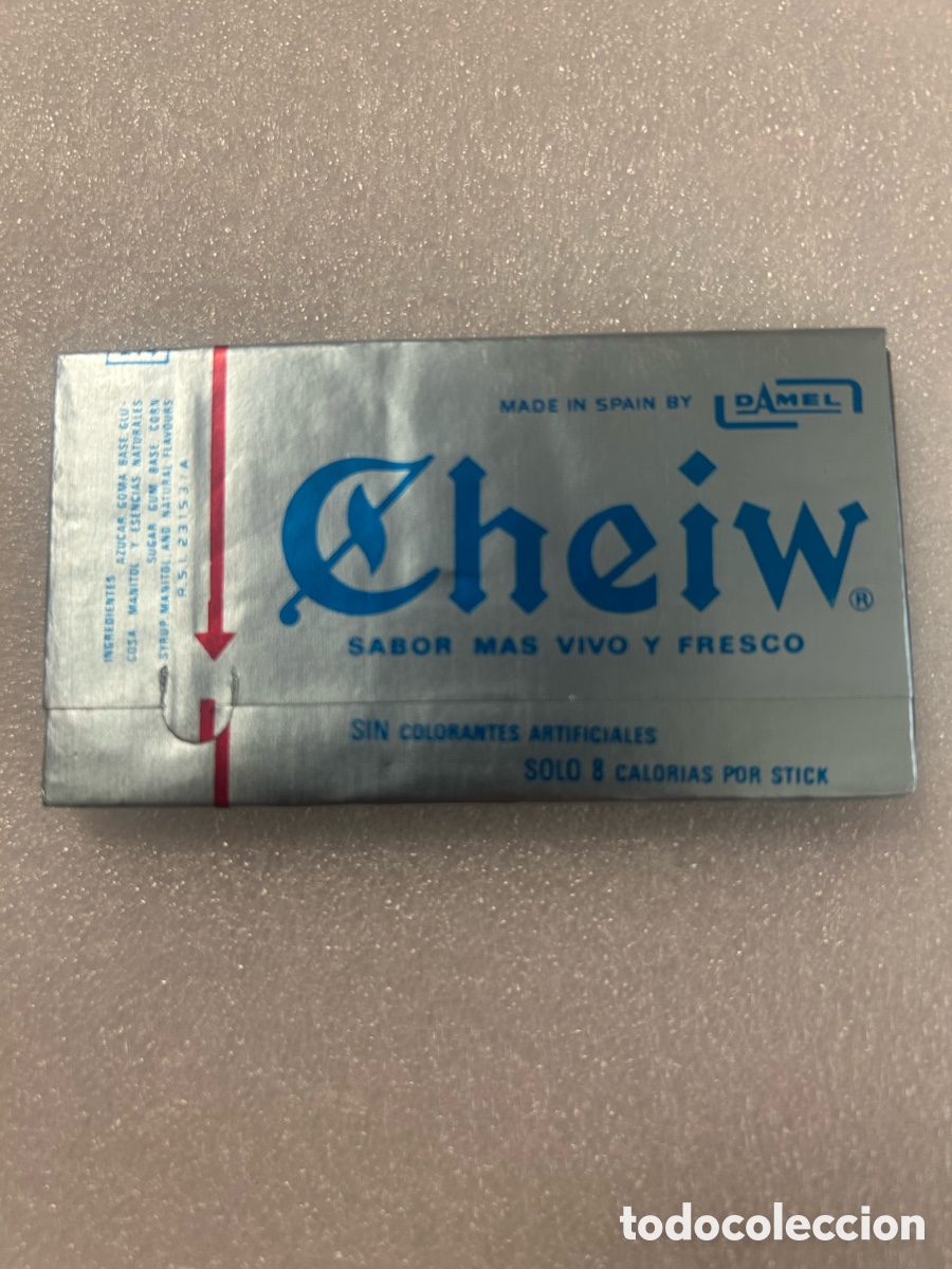 Vintage: Paquete de chicles CHEIW - Foto 2