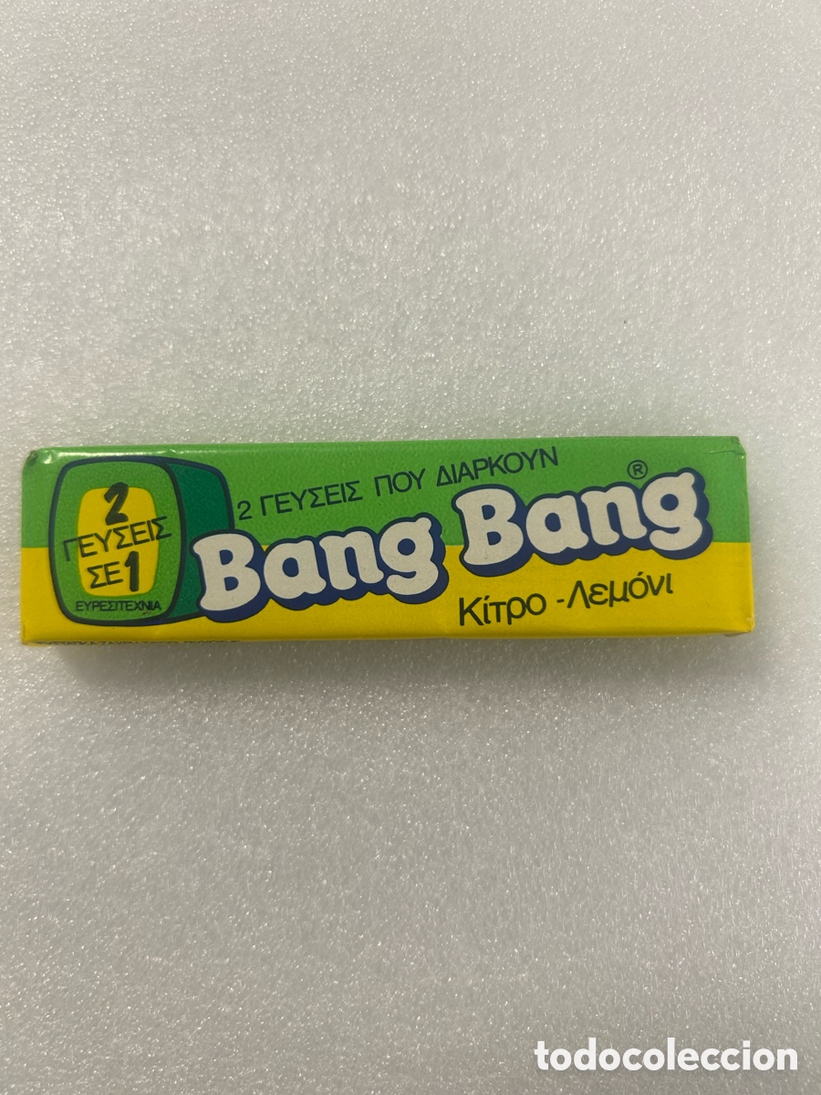Vintage: Paquete de chicles Bang Bang