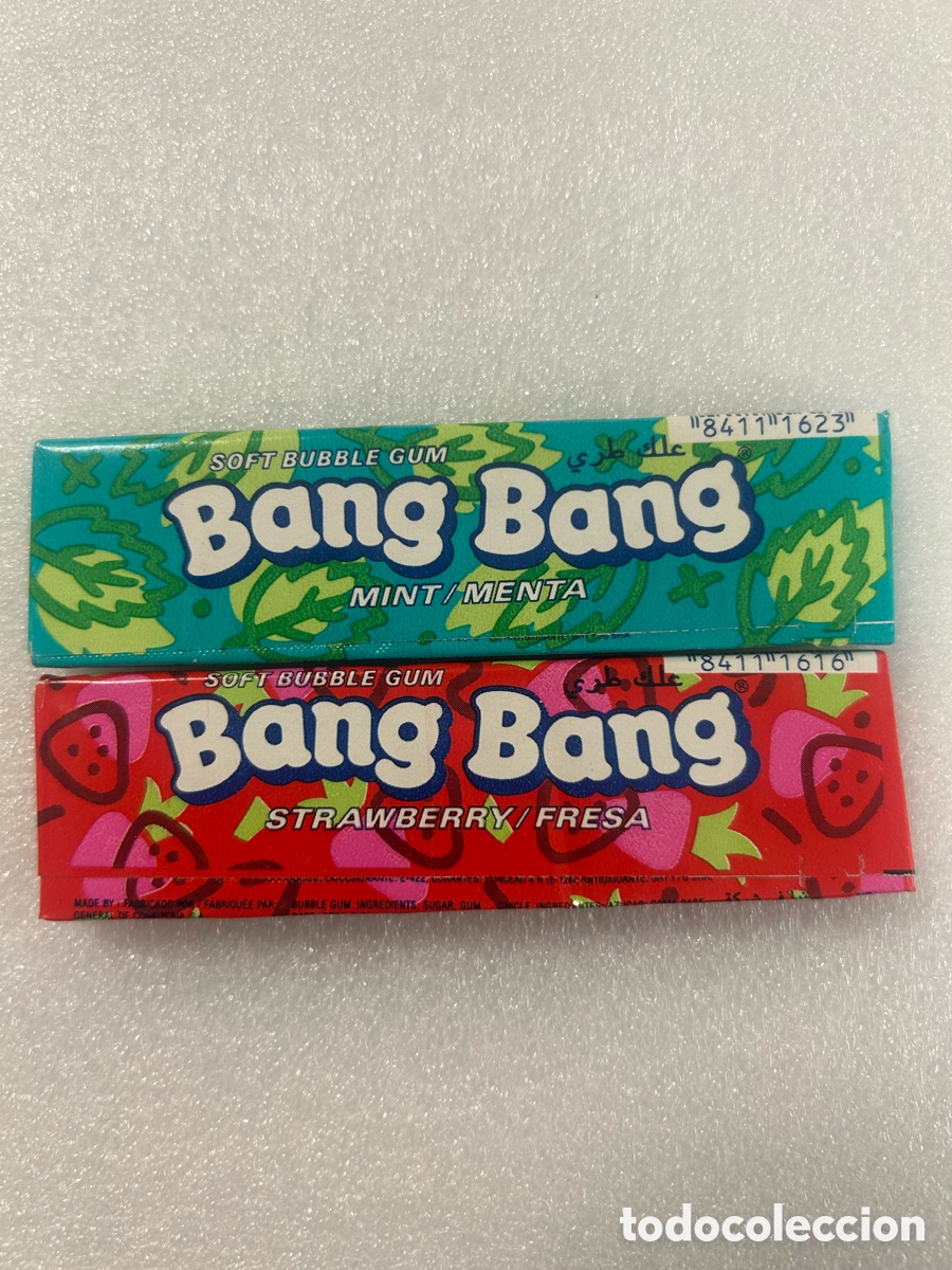Vintage: Paquetes de chicles Bang Bang