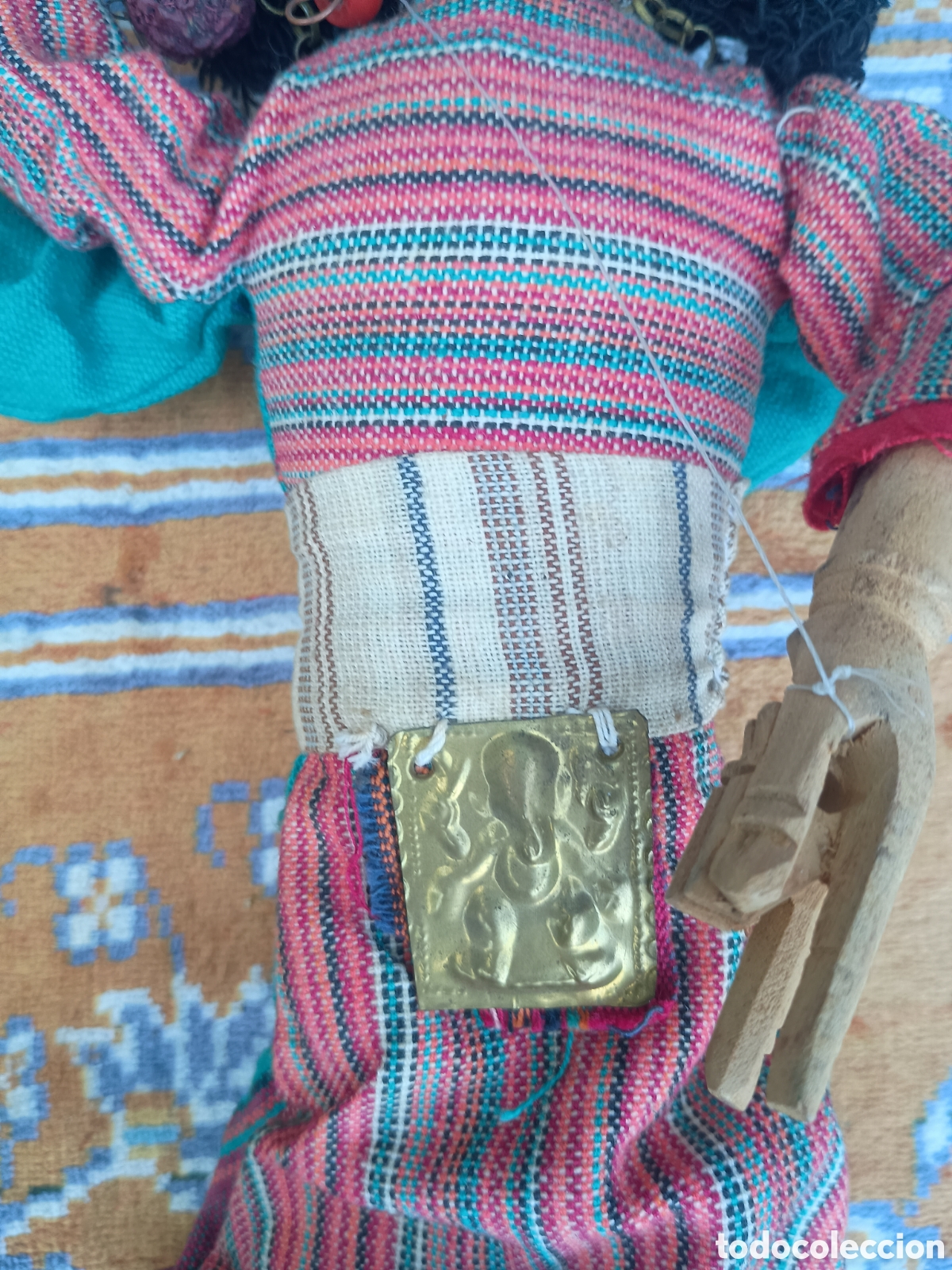 Vintage: Marioneta mu&ntilde;eca de trapo - Foto 10
