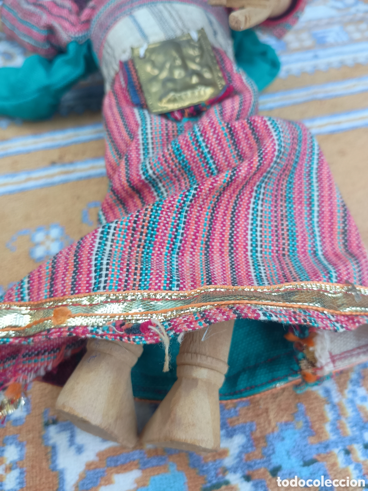 Vintage: Marioneta mu&ntilde;eca de trapo - Foto 11