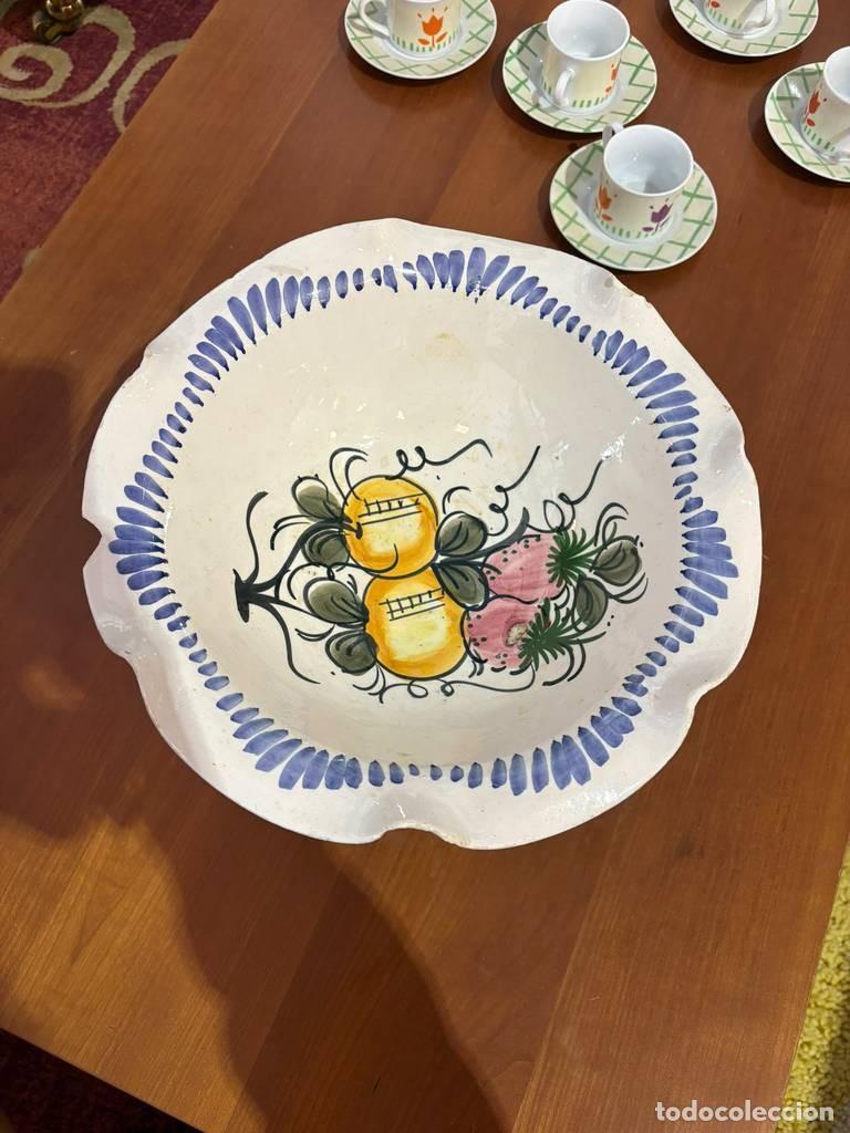Vintage: FRUTERO CER&Aacute;MICO ARTESANAL - Foto 4