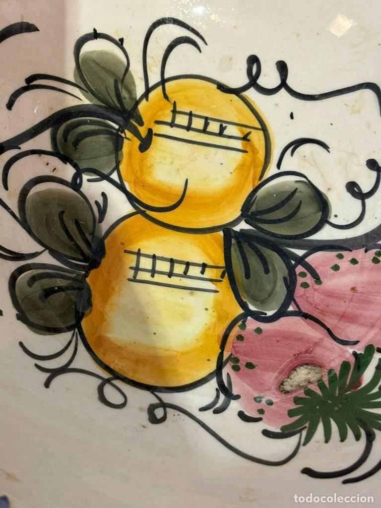 Vintage: FRUTERO CER&Aacute;MICO ARTESANAL - Foto 5