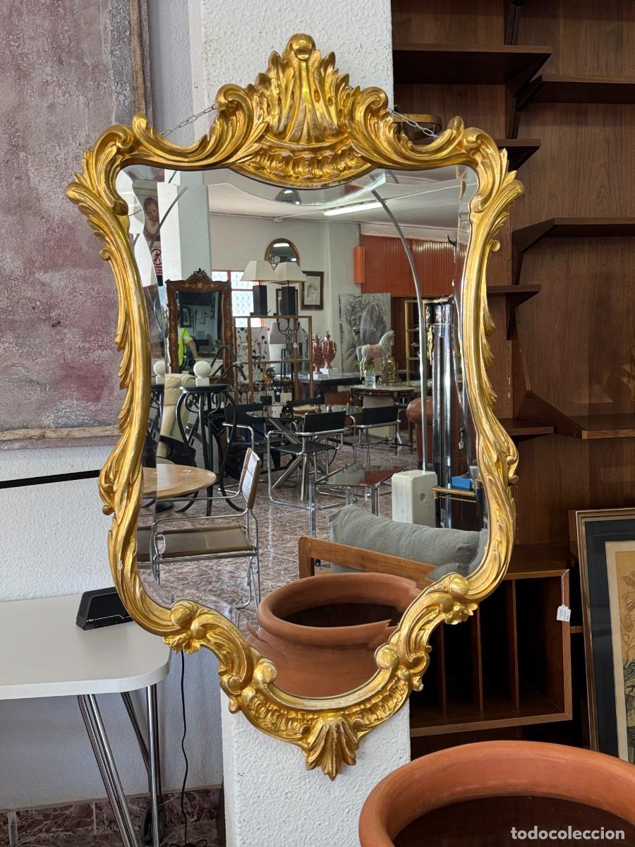 Vintage: Gran espejo estilo cornucopia - Foto 1