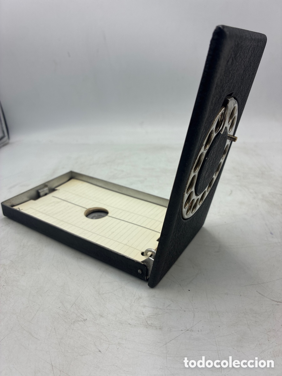 Vintage: List&iacute;n Telef&oacute;nico con el dial o disco de marcar. - Foto 3