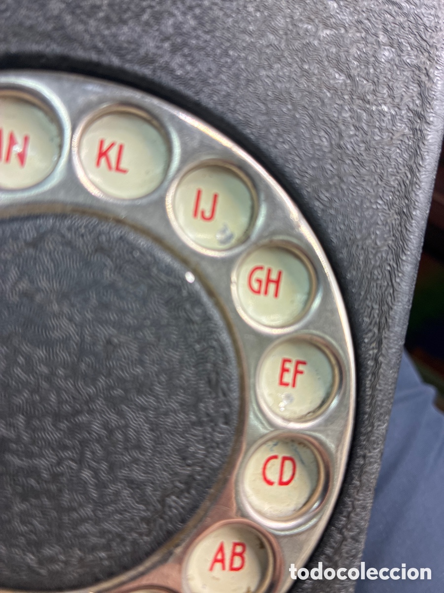 Vintage: List&iacute;n Telef&oacute;nico con el dial o disco de marcar. - Foto 7