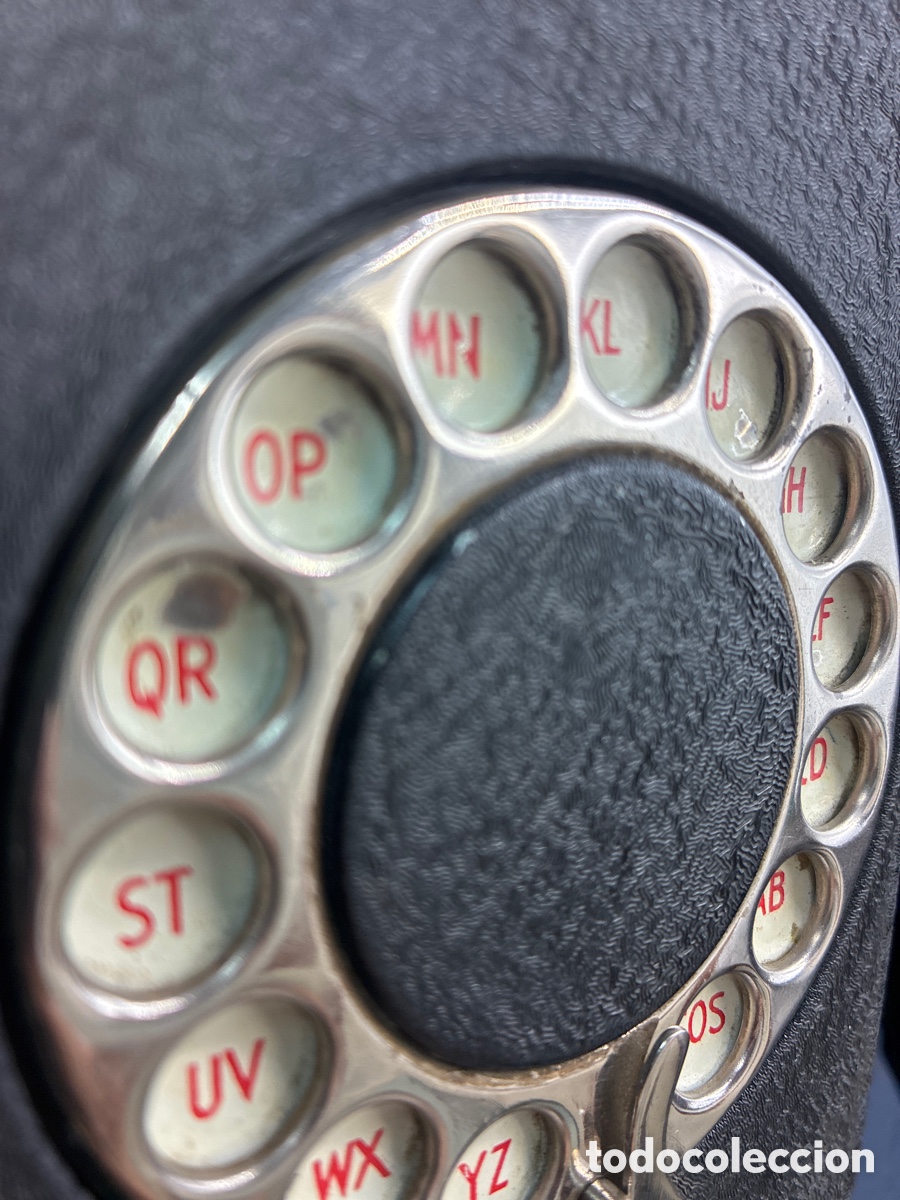 Vintage: List&iacute;n Telef&oacute;nico con el dial o disco de marcar. - Foto 6