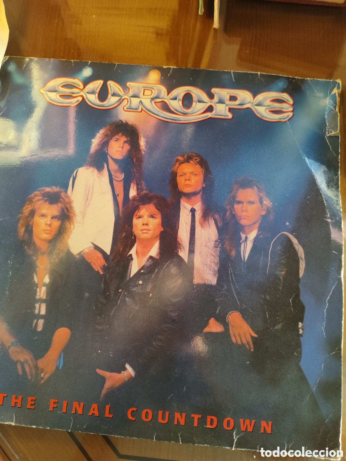Vintage: Vinilo Europe. The Final Countdown. Original.