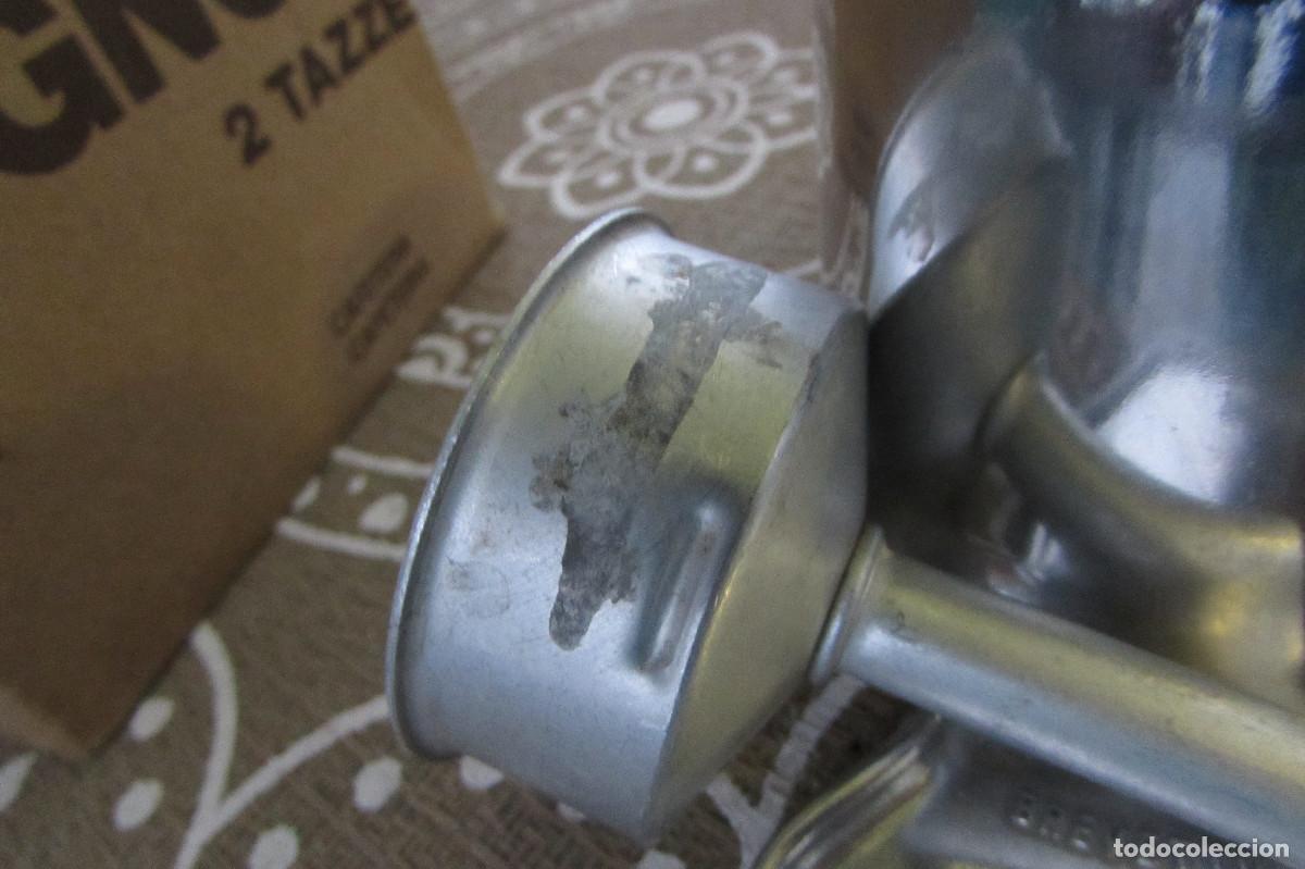 Vintage: CAFETERA MINI OMG MIGNON 2 TAZZE VINTAGE - Foto 8