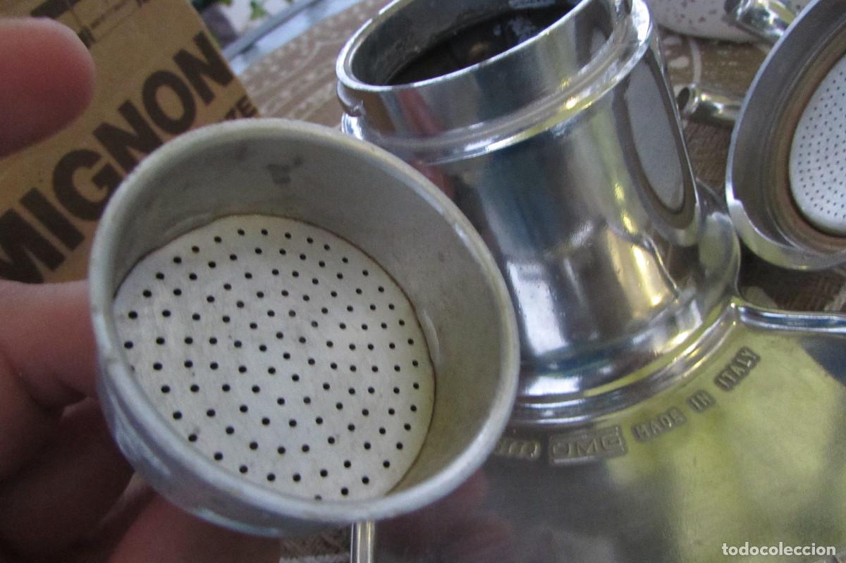 Vintage: CAFETERA MINI OMG MIGNON 2 TAZZE VINTAGE - Foto 9