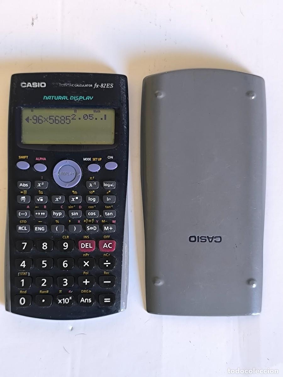 Vintage: Calculadora cient&iacute;fica CASIO fx-82ES con tapa original - Foto 1