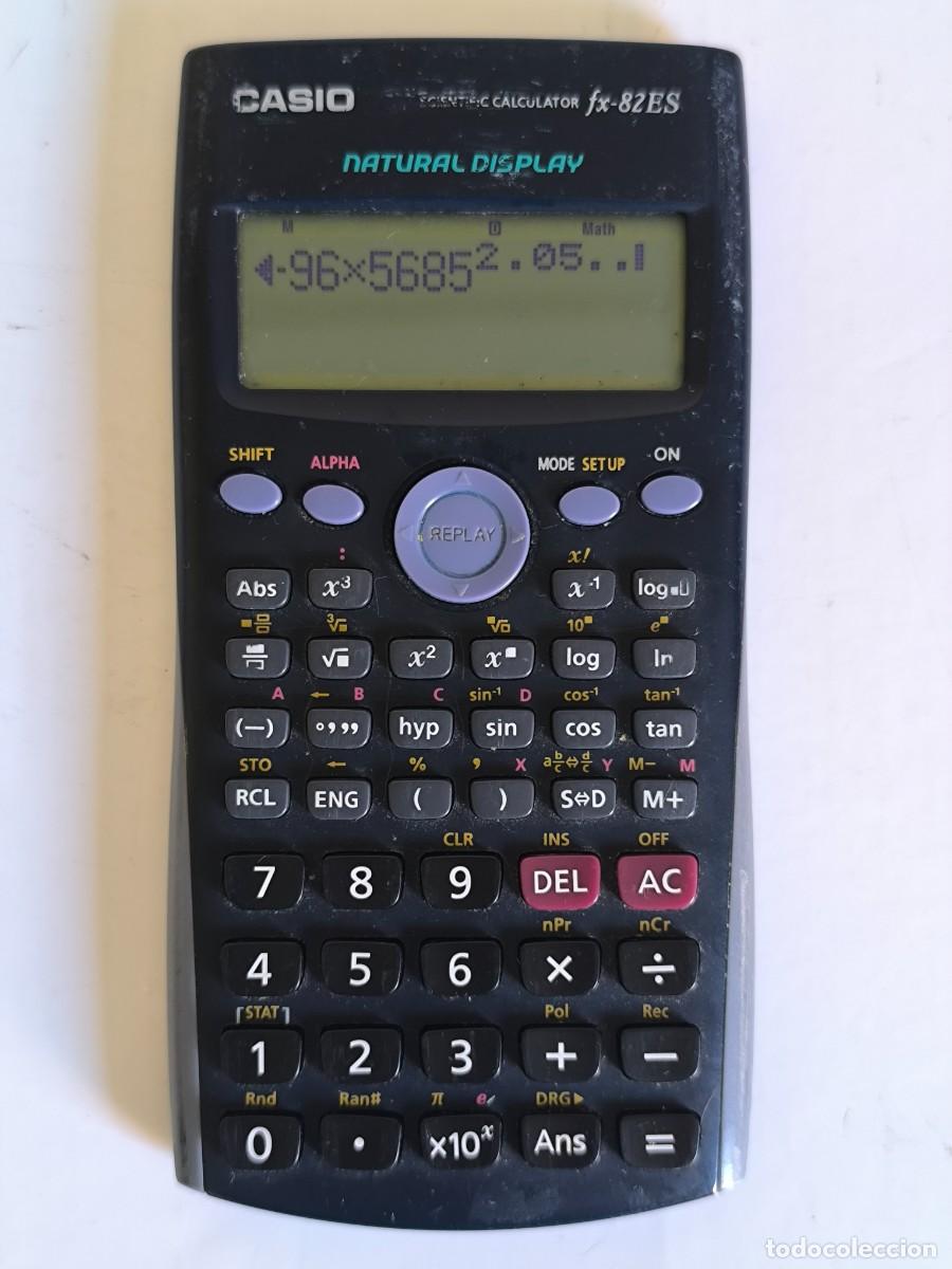 Vintage: Calculadora cient&iacute;fica CASIO fx-82ES con tapa original - Foto 2