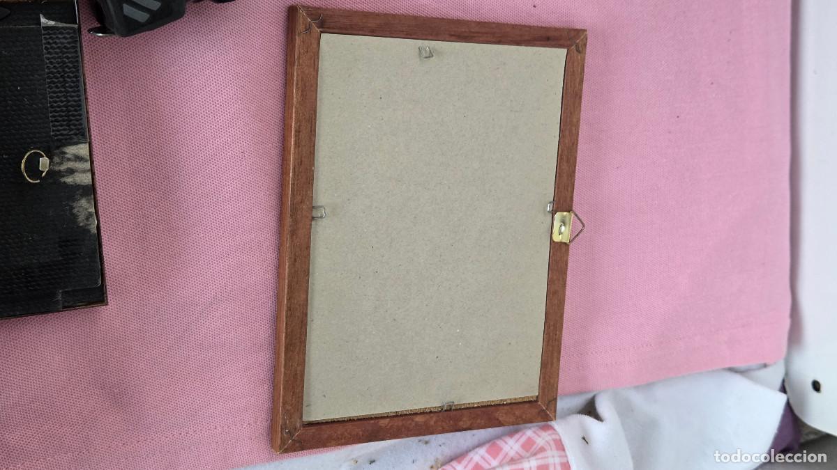 Vintage: cuadro con pintura p&agrave;isaje - Foto 4
