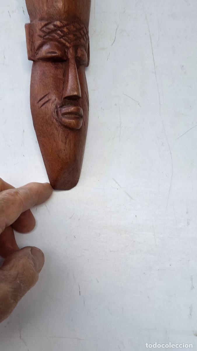 Vintage: mascara de arte africano - Foto 2
