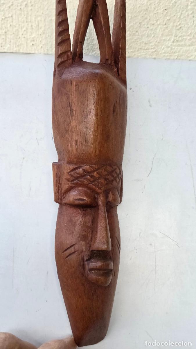 Vintage: mascara de arte africano - Foto 3
