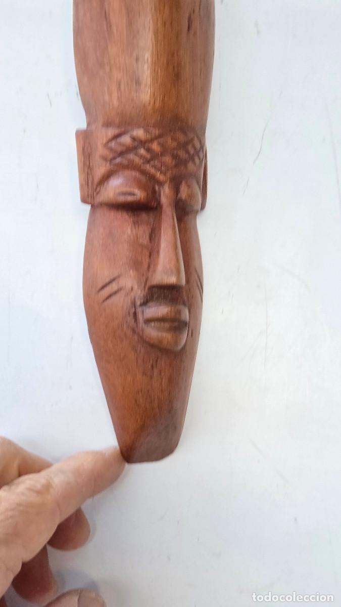 Vintage: mascara de arte africano - Foto 4